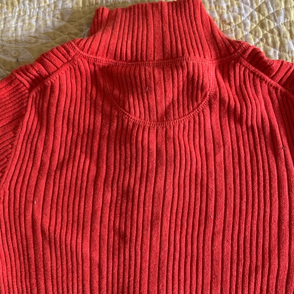 Gorgeous Eddie Bauer orange zip up! NWT - Picture 5 of 5